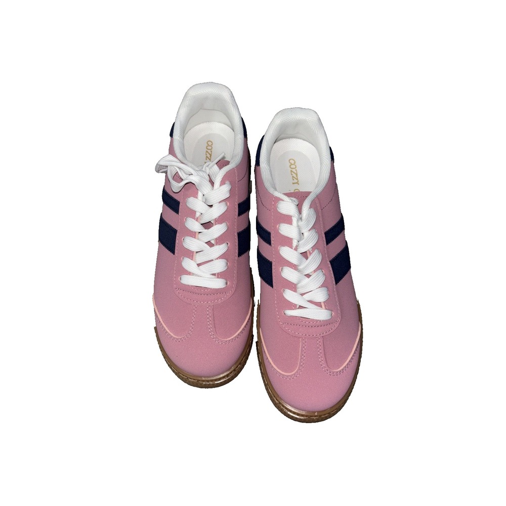 Cozzy Girl Women's Sneakers‎ Size 10, Pink/Navy